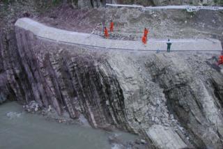 Sistemazione spondale sul torrente Fella