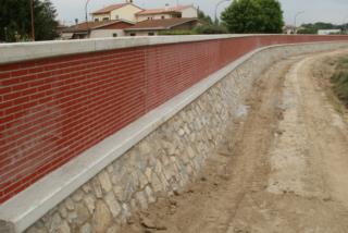 Muro di recinzione